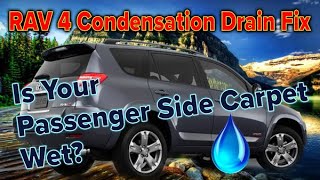 RAV 4 DIY  Condensation Drain Fix [upl. by Pearla306]