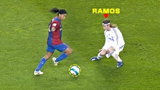 LEGENDARY Skills By Ronaldinho 😲 [upl. by Attenol]