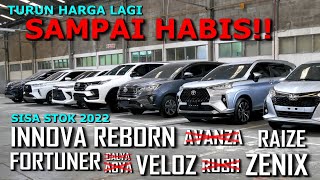 Ngapain Beli Bekas Unit Baru TOYOTA Sisa Stok 2022 Dijual Murah [upl. by Girard361]