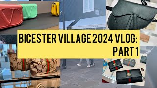 PART 1 Bicester Village 2024 Shopping Vlog [upl. by Armahs]