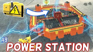 Harvesting UNLIMITED Power Power Plant Build  Terratech Gameplay  Part 9 [upl. by Asserak]