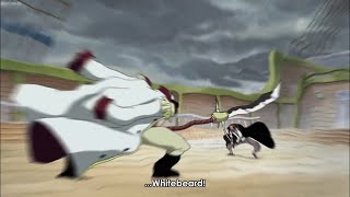 Shanks uses Conquerors Haki to attack WhiteBeard [upl. by Alcus195]