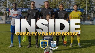 INSIDE  Guiseley v Bamber Bridge  Isuzu FA Trophy [upl. by Ronald]