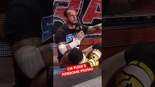 PART 1 CMPunk’s infamous Pipebomb promo 💣 WWE WWERaw [upl. by Hgalehs]