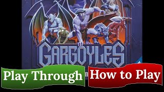 Disney Gargoyles Awakening  Play Through amp How to Play [upl. by Llertal]