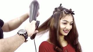 Incurls Blow Dry Sam And Jas Tutorial In Hindi [upl. by Eimrej]