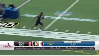 Derwin James combine 40 2018 [upl. by Haldis975]