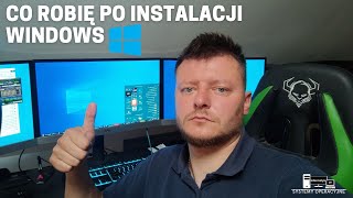 Co wykonuję po instalacji Windows informatykit informatyk it windows10 [upl. by Raynold858]