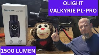 OLIGHT VALKYRIE PLPRO Rechargeable Tactical gun light Review [upl. by Beitris]