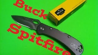 Buck Spitfire Knife Review [upl. by Oznol]