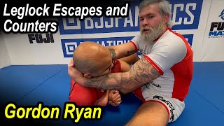 Leglock Escapes and Counters by Gordon Ryan [upl. by Kimberlyn]