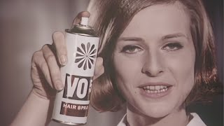 Reklam för VO5 hårspray 1963 [upl. by Linoel]