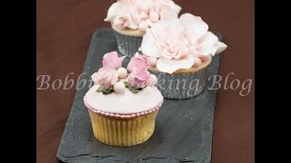 How to Make Inspired Vintage Victorian Garden Cupcake [upl. by Ikey234]