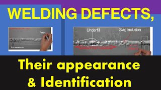 Welding defects their visual appearance and identification for CSWIP amp CWI examination Part 2 [upl. by Aisaim90]