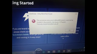 Error Fixed obs64exe – Entry Point Not Found  The procedure entry point IsWow64Process2 [upl. by Talyah]