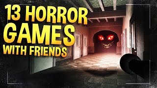 Top 13 Roblox Horror Games to play with friends Roblox Horror games multiplayer [upl. by Turnbull]