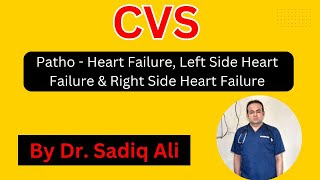 CVS Patho Heart failure Left Side Heart Failure amp Right Side Heart failure [upl. by Nowujalo]