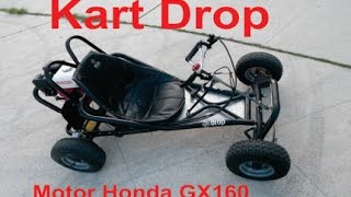 Kart Drop Honda GX160 55HP [upl. by Aikit]