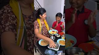 Honeybee🍯இன்னைக்கு schoolக்கு போகல🤩💢saranareen haadhvik comedy youtubeshorts lunch shorts [upl. by Eilis529]