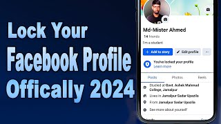 Lock Facebook Profile 2024 Step By Step Guide for Privacy Settings and Security [upl. by Bartolemo]