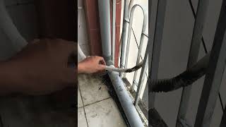 Simple Tips for Installing Air Conditioner Drain Pipes shorts [upl. by Hawger344]