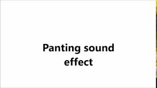 Free panting sound effect [upl. by Grishilda112]