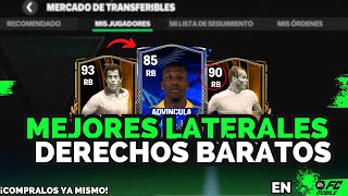 LOS MEJORES LATERALES DERECHOS CALIDADPRECIO EN FC MOBILE 😱⚽️ [upl. by Langston836]