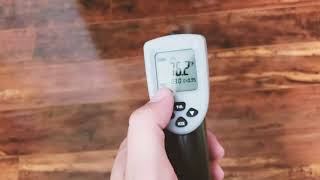 Etekcity 630 Dual Laser Digital Infrared Thermometer Review [upl. by Hayne]