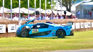 BEST OF Goodwood Festival of Speed 2024 Day 4  Crash Verstappen F40 LM Oilstainlab Half 11 [upl. by Lynnworth]