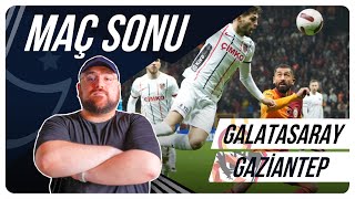 Galatasaray  Gaziantep FK  Maç Sonu Değerlendirmesi [upl. by Jannel877]