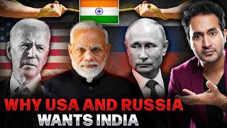 Why USA amp RUSSIA Both Desperately Want INDIA [upl. by Uhayile]