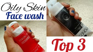 oily skin face wash  Top 3 best face wash for oily skin [upl. by Lissi]