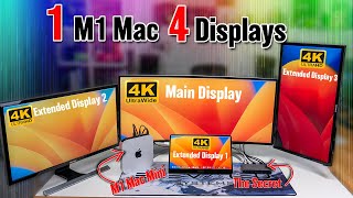 MultiDisplay Magic Unlocking the Full Potential of Your M1M2 Mac [upl. by Iturhs]