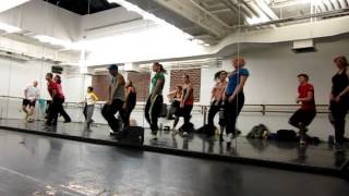 Qtip  Vivrant Thang  Choreography by Matt Lopez  1162012  MVI0068 [upl. by Llahsram837]