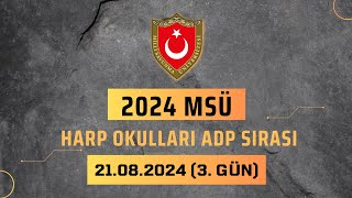 MSÜ ADP Sıraları 3 Gün 2024 msü 2024msüadp 2024msüçagrıları [upl. by Scrogan]