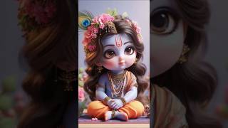 Jai shree Krishna ❤️🙏 Radhe Radhe 👣🦚😍radhakrishna viralshorts [upl. by Nim]