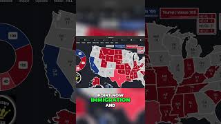 Harris vs Trump2024 US Election PredictionUS Poll Forecastelection2024trumpkamalharrisshorts [upl. by Rehnberg]