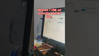 Windows 7 USB out sound [upl. by Bashuk]