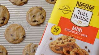 How to Make Nestle Toll House Mini Chocolate Chip Cookie Dough [upl. by Pardew629]