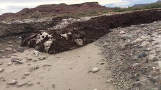 Wahweap Wash UT Flash Flood Caught on Camera 7152018 [upl. by Tobe]