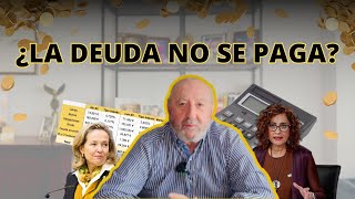 ¿La deuda no se paga  Evolución de la deuda española [upl. by Harriott]