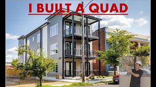 I Built a Quad Here Are My Real Costs Real Estate Development and Build to Rent Training [upl. by Nylisoj857]