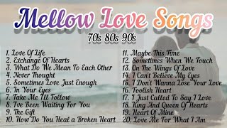 Nonstop Old Songs 70s 80s 90s │ All Favorite Mellow Love Songs [upl. by Atiras972]