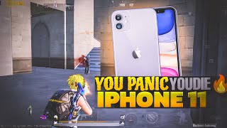 YOU PANIC YOU DIE🥵IPhone 11 PUBG TEST IN 2024 [upl. by Oicaroh]