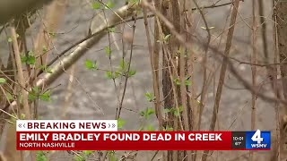 Emily Bradley found dead in creek [upl. by Mandel]