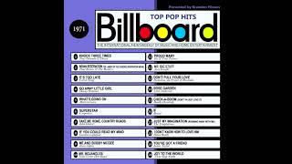 Billboard Top Pop Hits 1971 [upl. by Kamila576]