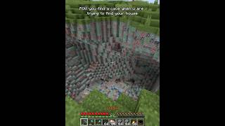 Minecraft Cave Moment [upl. by Sartin]