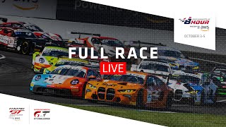 LIVE  FULL RACE  Indianapolis 8 Hour IGTC  Fanatec GT America 2024 [upl. by Eimme]