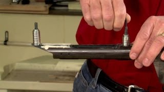 How to Pillar Bed a Rifle Stock Presented by Larry Potterfield  MidwayUSA Gunsmithing [upl. by Rostand]