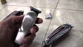 Wahl Outliner Review  Wahl Hero  Wahl Detailer  Wahl Razor Edger  T Wide Blade [upl. by Eveleen]